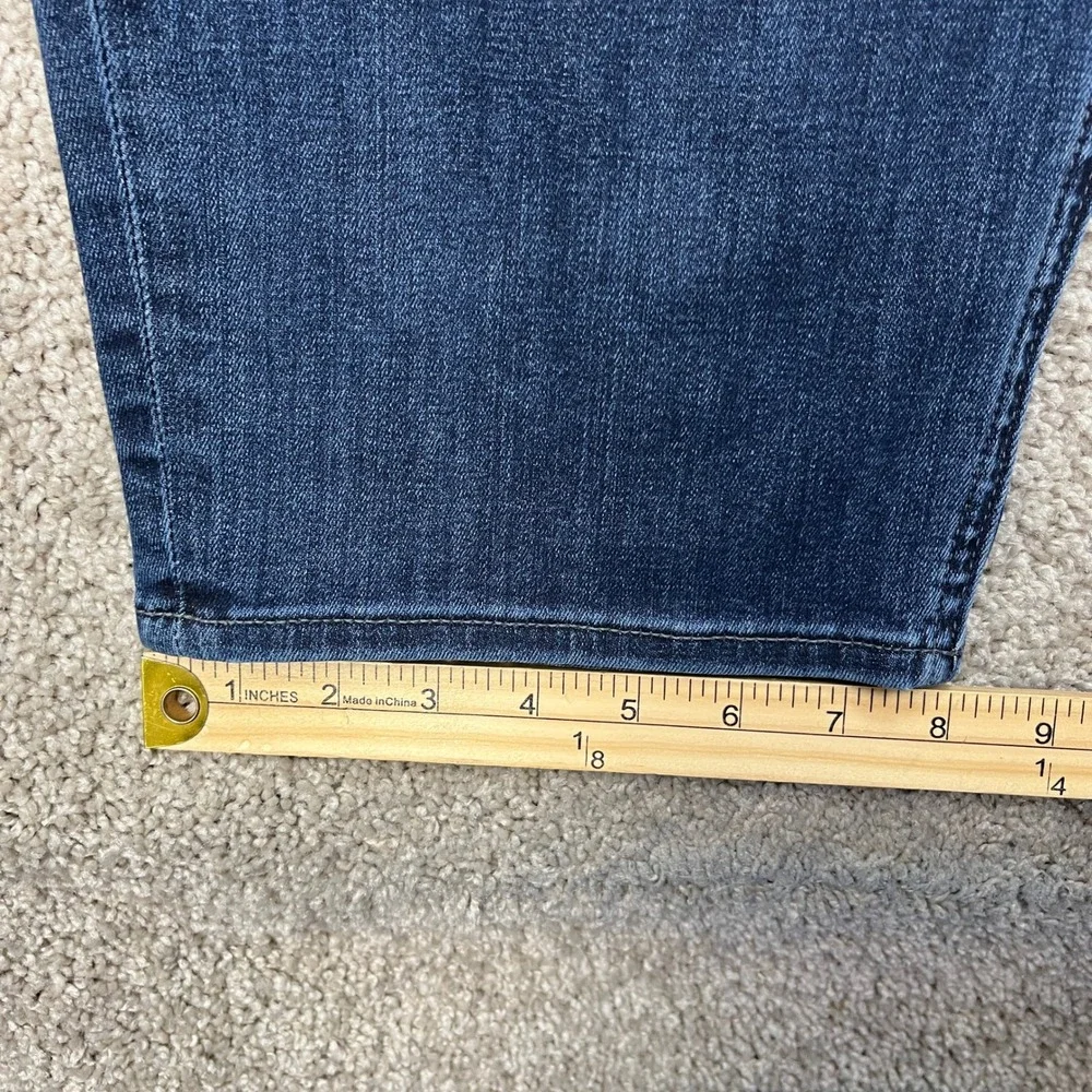 Banana Republic Traveler Jeans Mens 42x34 Dark Wash Taper Fit 5 Pocket Denim EUC